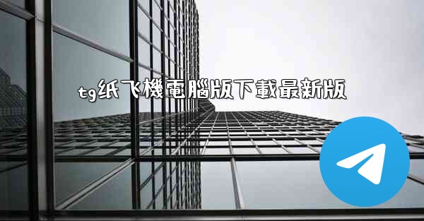 tg纸飞機電腦版下載最新版