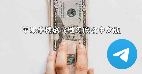 苹果手機纸飞機怎麼改中文版