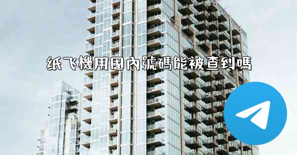 纸飞機用國內號碼能被查到嗎