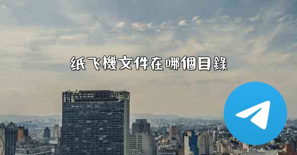 纸飞機文件在哪個目錄