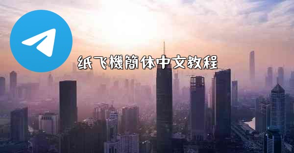 纸飞機簡体中文教程