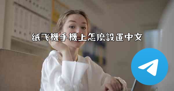 纸飞機手機上怎麼設置中文