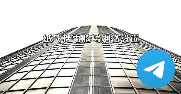 纸飞機電腦端網絡設置