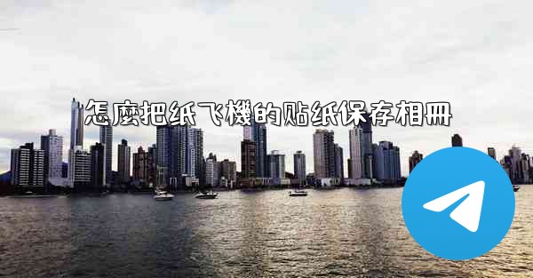 怎麼把纸飞機的贴纸保存相冊