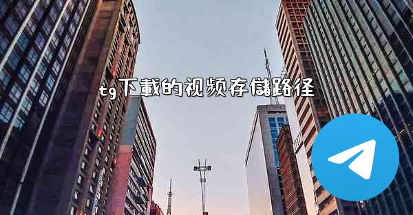 tg下載的视频存儲路径