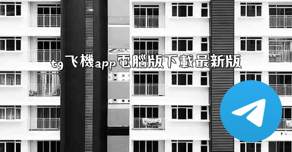 tg飞機app電腦版下載最新版
