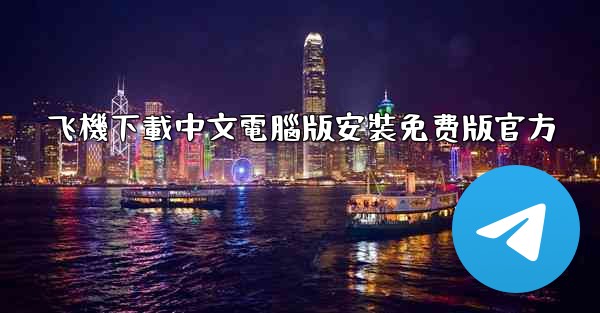 飞機下載中文電腦版安裝免费版官方