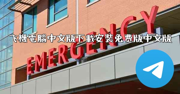 飞機電腦中文版下載安裝免费版中文版