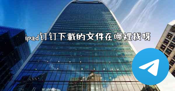 ipad钉钉下載的文件在哪裡找呀