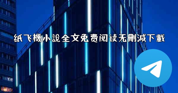 纸飞機小說全文免费阅读无刪減下載