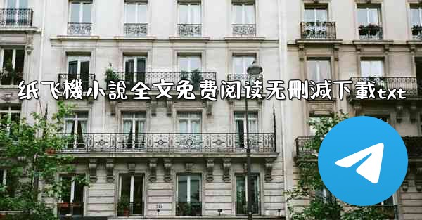 纸飞機小說全文免费阅读无刪減下載txt