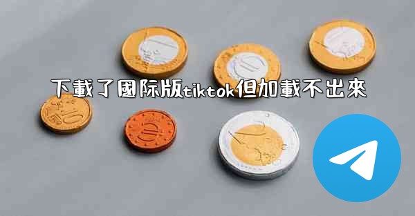 下載了國际版tiktok但加載不出來
