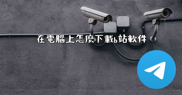 在電腦上怎麼下載b站軟件