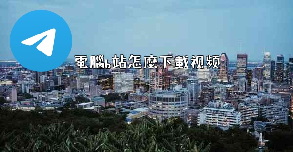 電腦b站怎麼下載视频