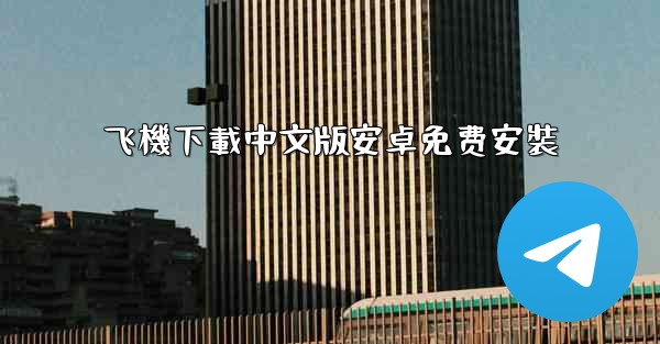 飞機下載中文版安卓免费安裝