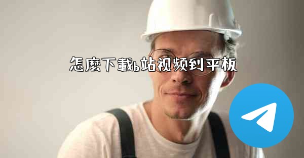 怎麼下載b站视频到平板