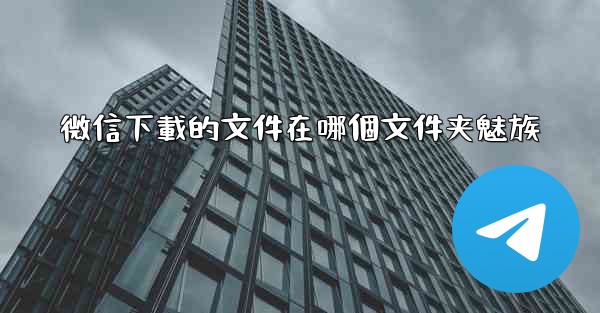 微信下載的文件在哪個文件夹魅族