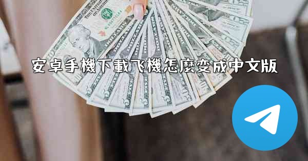 安卓手機下載飞機怎麼变成中文版