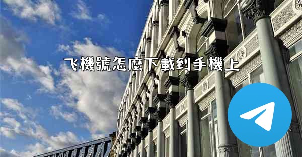 飞機號怎麼下載到手機上