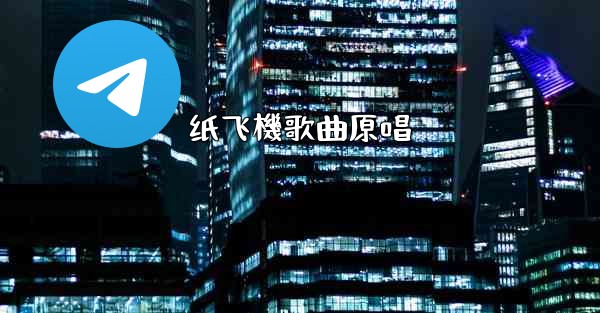 纸飞機歌曲原唱