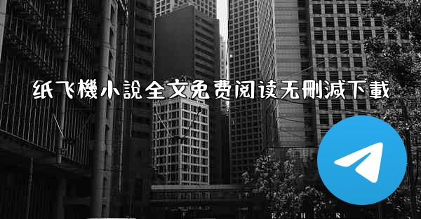 纸飞機小說全文免费阅读无刪減下載