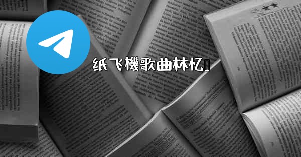 纸飞機歌曲林忆莲