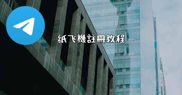 纸飞機註冊教程