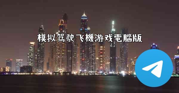 模拟驾驶飞機游戏電腦版