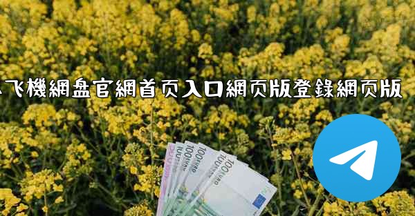 小飞機網盘官網首页入口網页版登錄網页版