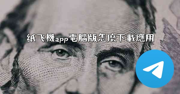 纸飞機app電腦版怎麼下載應用