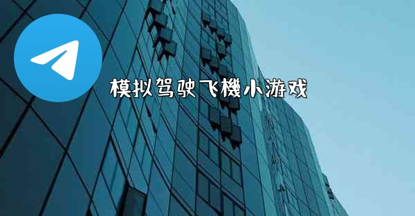 模拟驾驶飞機小游戏