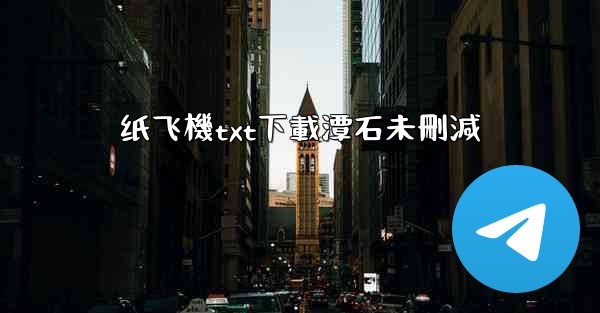纸飞機txt下載潭石未刪減