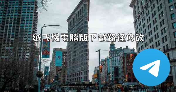 纸飞機電腦版下載路径修改