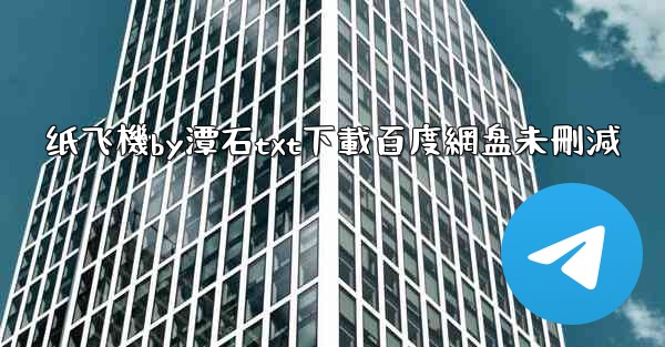 纸飞機by潭石txt下載百度網盘未刪減