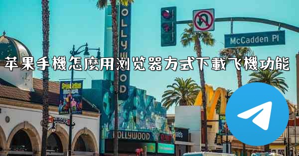 苹果手機怎麼用浏览器方式下載飞機功能