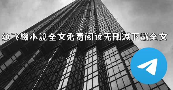 纸飞機小說全文免费阅读无刪減下載全文