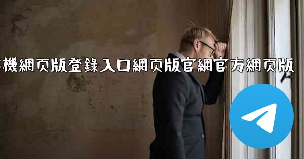 纸飞機網页版登錄入口網页版官網官方網页版