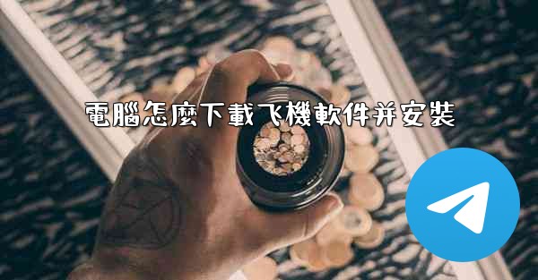 電腦怎麼下載飞機軟件并安裝