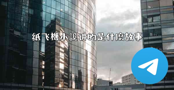纸飞機小說讲的是什麼故事