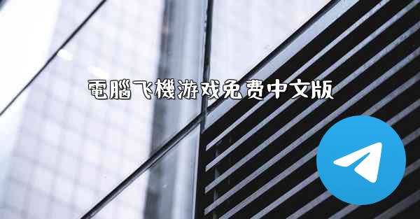 電腦飞機游戏免费中文版