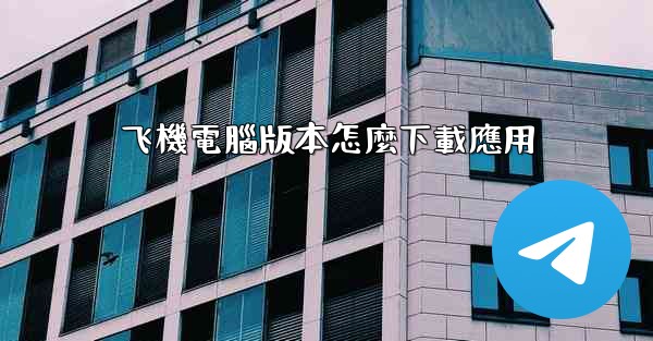 飞機電腦版本怎麼下載應用