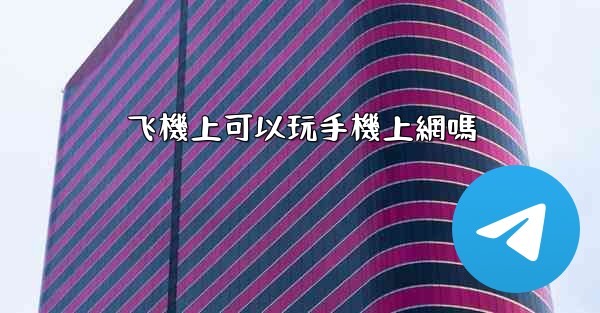 飞機上可以玩手機上網嗎