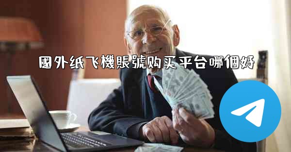 國外纸飞機賬號购买平台哪個好