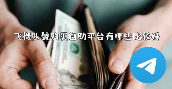 飞機賬號购买自助平台有哪些比较好