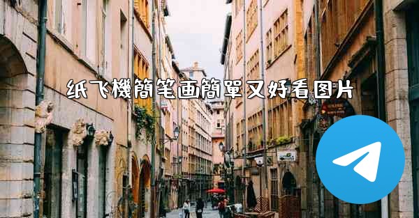 纸飞機簡笔画簡單又好看图片