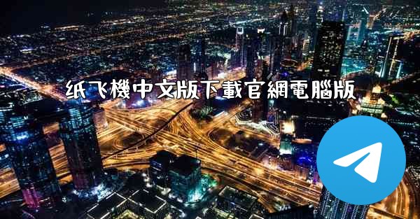 纸飞機中文版下載官網電腦版