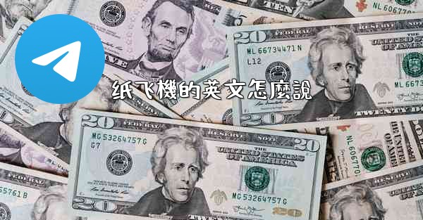 纸飞機的英文怎麼說