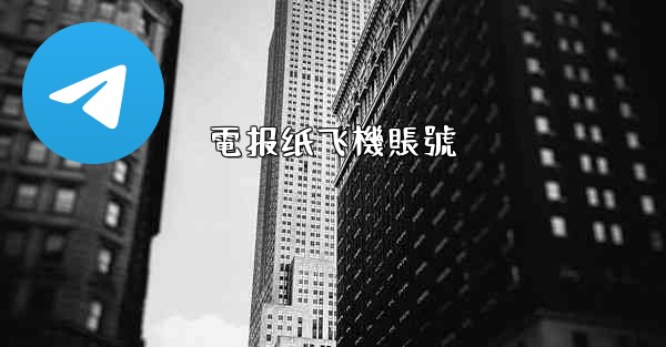電报纸飞機賬號