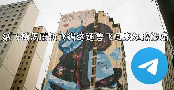 纸飞機怎麼折飞得遠还會飞回來翅膀能扇