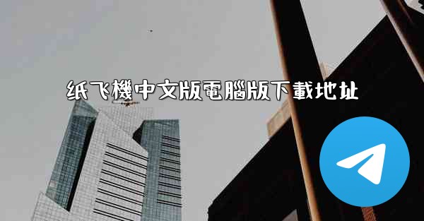 纸飞機中文版電腦版下載地址